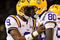 SEATTLE - SEPTEMBER 05:  Wide receiver Terrance Toliver #80 of the LSU Tigers celebrates with quarterback Jordan Jefferson #9 after scoring a touchdown in the third quarter against the Washington Huskies on September 5, 2009 at Husky Stadium in Seattle, Washington. The Tigers defeated the Huskies 31-23. (Photo by Otto Greule Jr/Getty Images)