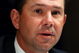SYDNEY, AUSTRALIA - AUGUST 26:  Australian cricket captain Ricky Ponting talks to the media after his return to Australia following defeat in the Ashes, at Sydney International Airport on August 26, 2009 in Sydney, Australia.  (Photo by Mark Nolan/Getty Images)