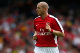 LONDON - AUGUST 03:  Philippe Senderos of Arsenal in action during the pre-season friendly match between Arsenal and Real Madrid during the Emirates Cup at the Emirates Stadium on August 3, 2008 in London, England.  (Photo by Jamie McDonald/Getty Images)