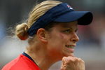 NEW YORK - SEPTEMBER 06:  Kim Clijsters of Belgium reacts to a point against Venus Williams of the United States during day seven of the 2009 U.S. Open at the USTA Billie Jean King National Tennis Center on September 6, 2009 in the Flushing neighborhood of the Queens borough of New York City.  (Photo by Julian Finney/Getty Images)