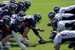 ENGLEWOOD, CO - JULY 29:  The Denver Broncos take the field for morning practice during Training Camp at their training facility on July 29, 2008 in Englewood, Colorado.  (Photo by Doug Pensinger/Getty Images)