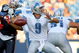 ORCHARD PARK, NY - SEPTEMBER 03: Matthew Stafford #9 of the Detroit Lions throws a pass against the Buffalo Bills at Ralph Wilson Stadium on September 3, 2009 in Orchard Park, New York. (Photo by Rick Stewart/Getty Images)