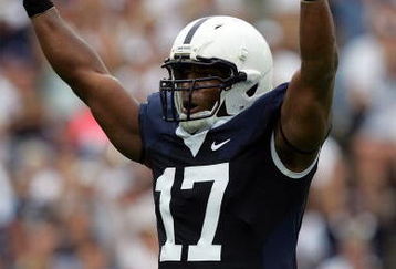 STATE COLLEGE, PA - SEPTEMBER 06:  Quarterback Daryll Clark #17 of the Penn State Nittany Lions during play against the Oregon State Beavers at Beaver Stadium on September 6, 2008 in State College, Pennsylvania.  (Photo by Ronald Martinez/Getty Images)