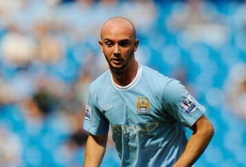 MANCHESTER, ENGLAND - AUGUST 08: Stephen Ireland of Manchester City during the pre season friendly match between Manchester City and Celtic at the City of Manchester Stadium on August 8, 2009 in Manchester, England.  (Photo by Michael Regan/Getty Images)