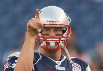 FOXBORO, MA - AUGUST 20:  Tom Brady #12 of the New England Patriots prepares to throw before a game against the Cincinnati Bengals at Gillette Stadium on August 20, 2009 in Foxboro, Massachusetts. (Photo by Jim Rogash/Getty Images)
