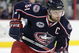 COLUMBUS, OHIO - APRIL 23:  Rick Nash #61 of the Columbus Blue Jackets skates against the Detroit Red Wings during Game Four of the Western Conference Quarterfinals of the 2009 Stanley Cup Playoffs on April 23, 2009 at the Nationwide Arena in Columbus, Ohio. The Red Wings defeated the Blue Jackets 6-5 on a late goal by Johan Franzen to eliminate the Blue Jackets 4 games to 0. (Photo by Claus Andersen/Getty Images