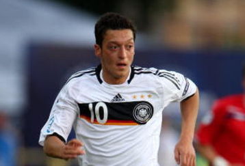HALMSTAD, SWEDEN - JUNE 22:  Mesut Ozil of Germany during the UEFA European U21 Championships match between Germany and England at Orjans vall on June 22, 2009 in Halmstad, Sweden.  (Photo by Phil Cole/Getty Images)