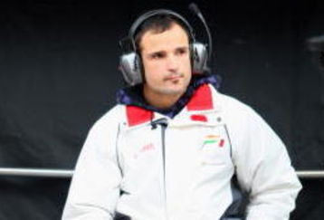 BARCELONA, SPAIN - NOVEMBER 18:   Vitantonio Luizzi of  Italy and team Force India on the pit wall during day two of Formula One Testing at the Circuit de Catalunya on November 18, 2008 in Barcelona, Spain.  (Photo by Mark Thompson/Getty Images)