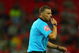 LONDON, ENGLAND - JULY 24: Referee Mark Halsey blows his whistle during the Wembley Cup match between Tottenham Hotspur and Barcelona at Wembley Stadium on July 24, 2009 in London, England.  (Photo by Richard Heathcote/Getty Images)