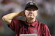 RALEIGH, NC - SEPTEMBER 03:  Head coach Steve Spurrier of the South Carolina Gamecocks watches on from the sidelines against the North Carolina State Wolfpack during their game at Carter-Finley Stadium on September 3, 2009 in Raleigh, North Carolina.  (Photo by Streeter Lecka/Getty Images)