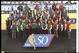 8 Feb 1997:  The 50 Greatest Players in NBA History pose before the All-Star game. Mandatory Credit: Brian Bahr  /Allsport