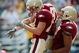 CHESTNUT HILL, MA - SEPTEMBER 05:  Billy Flutie #14 of the Boston College Eagles is congratulated by teammates Lars Anderson #87 and Mike Naples #89 after Flutie scored a touchdown against the Northeastern Huskies on September 5, 2009 at Alumni Stadium in Chestnut Hill, Massachusetts.  (Photo by Elsa/Getty Images)