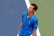 NEW YORK - SEPTEMBER 08: Andy Murray of the Great Britain reacts to a play during his match against Marin Cilic of Croatia during day nine of the 2009 U.S. Open at the USTA Billie Jean King National Tennis Center on September 8, 2009 in the Flushing neighborhood of the Queens borough of New York City. (Photo by Julian Finney/Getty Images)