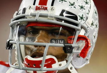 GLENDALE, AZ - JANUARY 05:  Terrelle Pryor #2 of the Ohio State Buckeyes during the Tostitos Fiesta Bowl Game against the Texas Longhorns  on January 5, 2009 at University of Phoenix Stadium in Glendale, Arizona.  (Photo by Jeff Gross/Getty Images)
