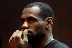 BEIJING - AUGUST 24:  LeBron James of the Cleveland Cavaliers takes part in a promotional event during a visit to China on August 24, 2009 in Beijing, China.  (Photo by Feng Li/Getty Images)