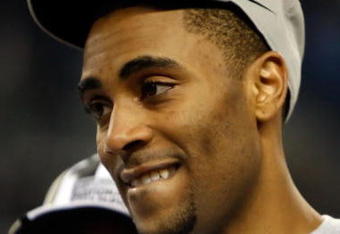 DETROIT - APRIL 06:  Wayne Ellington #22 of the North Carolina Tar Heels celebrates with his teammates after defeating the Michigan State Spartans 89-72 during the 2009 NCAA Division I Men's Basketball National Championship game at Ford Field on April 6, 2009 in Detroit, Michigan.  (Photo by Streeter Lecka/Getty Images)