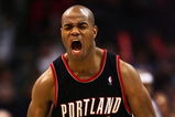 LOS ANGELES, CA - FEBRUARY 27:  Jarrett Jack #1 of the Portland Trail Blazers celebrates after hitting a two point basket in the closing seconds of the fourth quarter against the Los Angeles Clippers at Staples Center on February 27, 2008 in Los Angeles, California. The Trail Blazers defeated the Clippers 82-80.  (Photo by Jeff Gross/Getty Images)  