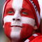 HELSINKI, FINLAND - AUGUST 26:  A Danish fan looks on during the UEFA Women's Euro 2009 group A preliminary match between Ukraine and Denmark at the Helsinki football stadium on August 26, 2009 in Helsinki, Finland.  (Photo by Ian Walton/Getty Images)