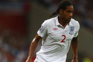 LONDON - SEPTEMBER 09:   Glen Johnson of England in action during the FIFA 2010 World Cup Group 6 Qualifying match between England and Croatia at Wembley Stadium on September 9, 2009 in London, England. (Photo by Clive Brunskill/Getty Images)