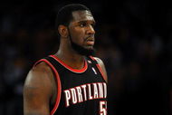 LOS ANGELES, CA - OCTOBER 28:  Greg Oden #52 of the Portland Trail Blazers looks on in the first half against the Los Angeles Lakers on October 28, 2008 at Staples Center in Los Angeles, California. NOTE TO USER: User expressly acknowledges and agrees that, by downloading and/or using this Photograph, user is consenting to the terms and conditions of the Getty Images License Agreement.  (Photo by Harry How/Getty Images)