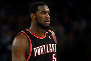 LOS ANGELES, CA - OCTOBER 28:  Greg Oden #52 of the Portland Trail Blazers looks on in the first half against the Los Angeles Lakers on October 28, 2008 at Staples Center in Los Angeles, California. NOTE TO USER: User expressly acknowledges and agrees that, by downloading and/or using this Photograph, user is consenting to the terms and conditions of the Getty Images License Agreement.  (Photo by Harry How/Getty Images)