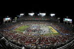 TAMPA, FL - FEBRUARY 01:  A general view of the field as the Pittsburgh Steelers celebrate after beating the Arizona Cardinals 27-23 during Super Bowl XLIII on February 1, 2009 at Raymond James Stadium in Tampa, Florida.  (Photo by Doug Benc/Getty Images)
