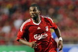BANGKOK, THAILAND - JULY 22:  Ryan Babel of Liverpool in action during a pre-season friendly match againts Thailand at the Rajamangala National Stadium on July 22, 2009 in Bangkok, Thailand.  (Photo by Victor Fraile/Getty Images)