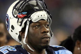NASHVILLE, TN - SEPTEMBER 3: Larry Birdine #92 of the Tennessee Titans looks on against the Green Bay Packers during a preseason NFL game at LP Field on September 3, 2009 in Nashville, Tennessee. The Titans beat the Packers 27-13. (Photo by Joe Murphy/Getty Images) 