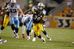 PITTSBURGH, PA - SEPTEMBER 10: Running back Willie Parker #39 of the Pittsburgh Steelers runs with the football against the Tennessee Titans at Heinz Field on September 10, 2009 in Pittsburgh, Pennsylvania. The Steelers defeated the Titans 13-10 in overtime. (Photo by Scott Boehm/Getty Images)