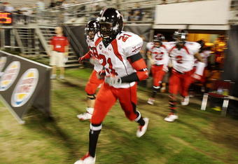 210 lb. wide receiver from