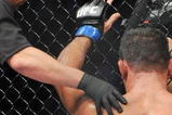 PORTLAND, OR - AUGUST 29:  UFC fighter Randy Couture (Bottom) battles UFC fighter Antonio Nogueira (Top) during their Heavyweight bout at UFC 102:  Couture vs. Nogueira at the Rose Garden Arena on August 29, 2009 in Portland, Oregon.  (Photo by Jon Kopaloff/Getty Images)