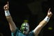 PHILADELPHIA - SEPTEMBER 29: A painted fan of the Philadelphia Eagles goes crazy during the NFL game against the Houston Texans on September 29, 2002 at Veterens Stadium in Philadelphia, Pennsylvania. The Eagles won 35-17. (Photo by Al Bello/Getty Images)
