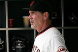 SAN FRANCISCO - AUGUST 30:  San Francisco Giants manager Bruce Bochy #15 stands in the dugout before their game against the Colorado Rockies at AT&T Park on August 30, 2009 in San Francisco, California.  (Photo by Ezra Shaw/Getty Images)