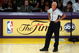 LOS ANGELES, CA - JUNE 15: Referee Dick Bavetta looks on during Game Five of the 2008 NBA Finals on June 15, 2008 at Staples Center in Los Angeles, California. NOTE TO USER: User expressly acknowledges and agrees that, by downloading and/or using this Photograph, user is consenting to the terms and conditions of the Getty Images License Agreement. (Photo by Stephen Dunn/Getty Images)