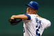KANSAS CITY, MO - JUNE 17:  Starting pitcher Zack Greinke #23 of the Kansas City Royals pitches just prior to the start of the game against  the Arizona Diamondbacks on June 17, 2009 at Kauffman Stadium in Kansas City, Missouri.  (Photo by Jamie Squire/Getty Images)