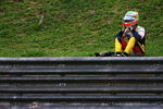 SAO PAULO, BRAZIL - NOVEMBER 02:  Nelson Piquet of Brazil and Renault crashes out during the Brazilian Formula One Grand Prix at the Interlagos Circuit on November 2, 2008 in Sao Paulo, Brazil.  (Photo by Paul Gilham/Getty Images)