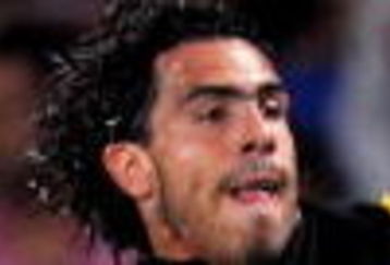 LONDON, ENGLAND - AUGUST 27:  Carlos Tevez of Manchester City celebrates after scoring during the Carling Cup second round match between Crystal Palace and Manchester City at Selhurst Park on August 27, 2009 in London, England.  (Photo by Shaun Botterill/Getty Images)
