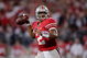 COLUMBUS, OH - SEPTEMBER 12:  Quarterback Terrelle Pryor #2 of the Ohio State Buckeyes looks to pass in the third quarter of the game against the USC Trojans at Ohio Stadium on September 12, 2009 in Columbus, Ohio. (Photo by Andy Lyons/Getty Images)