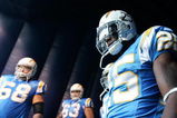 SAN DIEGO - OCTOBER 8:  Cornerback Antonio Cromartie #25 of the San Diego Chargers enters Qualcomm Park for the game against the Pittsburgh Steelers on October 8, 2006 at in San Diego, California.  The Chargers won 23-13.  (Photo by Donald Miralle/Getty Images)