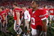 COLUMBUS, OH - SEPTEMBER 13: Terrelle Pryor #2 of the Ohio State Buckeyes leaves the field after losing 18-15 to the Southern California Trojans on September 13, 2009 at Ohio Stadium in Columbus, Ohio. (Photo by Gregory Shamus/Getty Images)