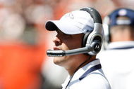 CINCINNATI, OH - SEPTEMBER 13: Head coach Josh McDaniels of the Denver Broncos watches the action on the field against the Cincinnati Bengals at Paul Brown Stadium on September 13, 2009 in Cincinnati, Ohio. (Photo by Scott Boehm/Getty Images)