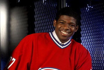 COLUMBUS, OH - JUNE 23:  43rd overall draft pick P.K. Subban of the Montreal Candiens poses for a portrait during the 2007 NHL Entry Draft at Nationwide Arena on June 23, 2007 in Columbus, Ohio.  (Photo by Gregory Shamus/Getty Images)