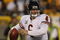 GREEN BAY, WI - SEPTEMBER 13: Jay Cutler #6 of the Chicago Bears looks for a receiver against the Green Bay Packers on September 13, 2009 at Lambeau Field in Green Bay, Wisconsin. The Packers defeated the Bears 21-15. (Photo by Jonathan Daniel/Getty Images)