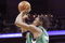 CHARLOTTE, NC - MARCH 16:  Chris Bosh #4 of the Toronto Raptors makes a jumpshot against the Charlotte Bobcats during their game at Time Warner Cable Arena on March 16, 2009 in Charlotte, North Carolina.  NOTE TO USER: User expressly acknowledges and agrees that, by downloading and/or using this Photograph, user is consenting to the terms and conditions of the Getty Images License Agreement. (Photo by: Streeter Lecka/Getty Images)