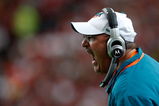 ATLANTA - SEPTEMBER 13:  Head coach Tony Sparano of the Miami Dolphins looks on during the game against the Atlanta Falcons at Georgia Dome on September 13, 2009 in Atlanta, Georgia.  (Photo by Kevin C. Cox/Getty Images)