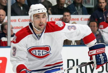 TORONTO, ON - NOVEMBER 08:  Ryan O'Byrne #3 of the Montreal Canadiens skates during the game against the Toronto Maple Leafs on November 8, 2008 at the Air Canada Centre in Toronto, Ontario, Canada.  (Photo by Bruce Bennett/Getty Images)