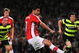 LONDON, ENGLAND - AUGUST 26: Eduardo of Arsenal scores the opening goal from the penalty spot during the UEFA Champions League 2nd qualifying round 2nd leg match between Arsenal and Celtic at the Emirates Stadium on August 26, 2009 in London, England. (Photo by Shaun Botterill/Getty Images)