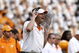 KNOXVILLE, TN - SEPTEMBER 12: Lane Kiffin, head coach of the Tennessee Volunteers yells from the sideline agianst the UCLA Bruins on September 12, 2009 at Neyland Stadium in Knoxville, Tennessee. The Bruins beat the Volunteers 19-15. (Photo by Joe Murphy/Getty Images)