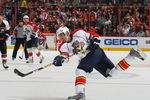 PHILADELPHIA - MARCH 26: Radek Dvorak #14 of the Florida Panthers skates against the Philadelphia Flyers on March 26, 2009 at the Wachovia Center in Philadelphia, Pennsylvania. (Photo by Bruce Bennett/Getty Images)