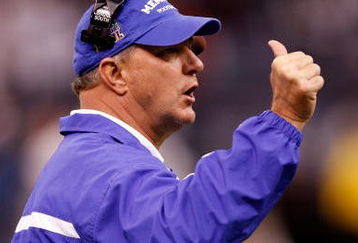 NEW ORLEANS - DECEMBER 21:  Head coach Tommy West of the Memphis University Tigers calls a play against the Florida Atlantic University Owls in the New Orleans Bowl on December 21, 2007 at the Louisiana Superdome in New Orleans, Louisiana.  (Photo by Chris Graythen/Getty Images)